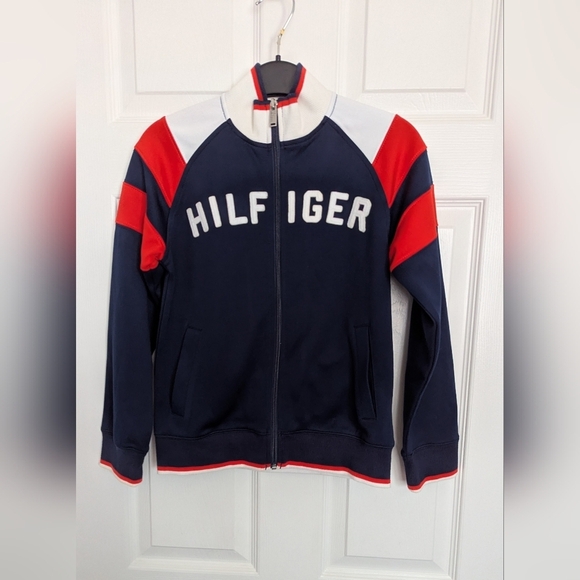 Tommy Hilfiger Boys (Size 8-10 - Medium) Sweatshirt/Jacket/Sweater - Picture 2 of 9